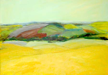 Landschaft bei Cetona