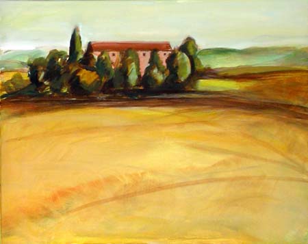 Landschaft bei Cetona