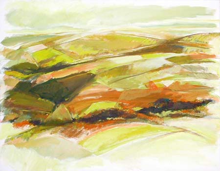 Landschaft bei Cetona