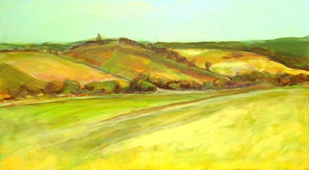 Landschaft bei Cetona