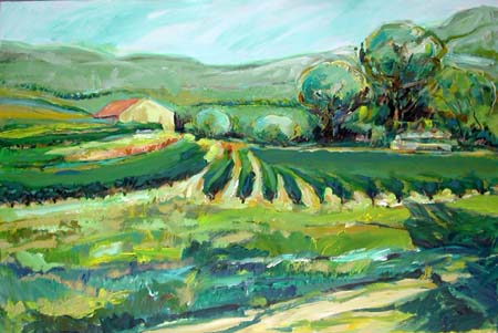 Landschaft bei Bandol